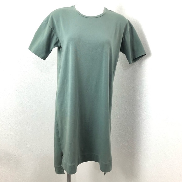 Eileen Fisher Dresses & Skirts - Eileen Fisher Sage Green T Shirt Hi Lo Dress  Size S